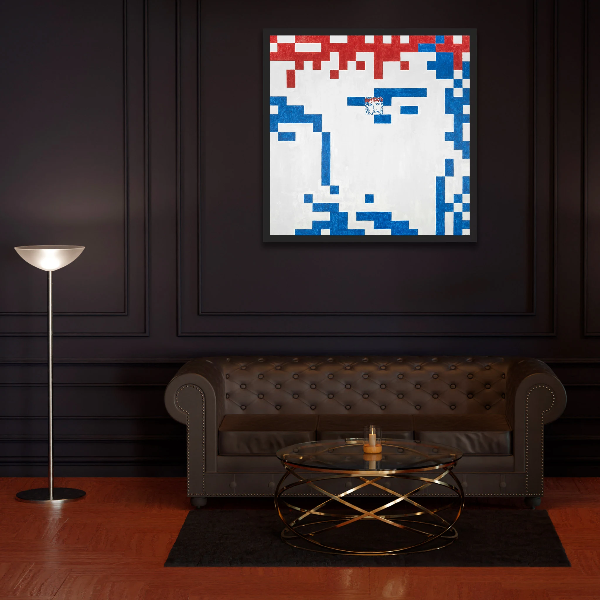 TETELESTai by Drew Cromwell shown in a room setting